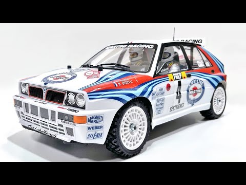 Adding Tamiya Cockpit To The Tamiya Lancia Delta Integrale | Tamiya Cockpit Set - No.54491 (OP-1491)