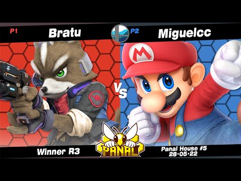 Panal House #5: UDEC | Bratu (Fox) vs MiguelCC (Mario) - WR3