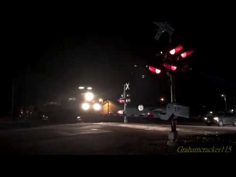 KCS Empty Steel Train Vandalia, MO 4/6/2019