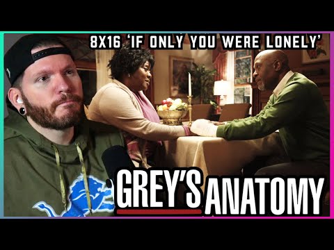 First time watching Grey's Anatomy REACTION 8x16 'If Only You Were Lonely'