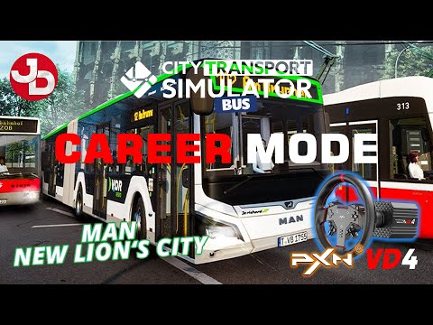 Career Mode on City Transport Simulator Bus Update 1.3.1 @PXN_official