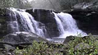 preview picture of video 'Mill Creek Falls, New River Gorge National River, West Virginia'