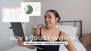 November Budget With Me 💸