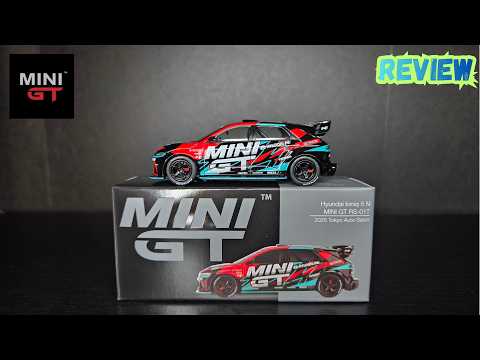 Feature Image thumbnail for the video blog Mini GT - Hyundai Ioniq 5 N - MINI GT RS-01T - 2025 Tokyo Auto Salon - REVIEW by  booster_diecast