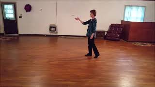 Rhinestone World Line Dance by Sue Ann Ehmann - Demo &amp; Walk-Thru