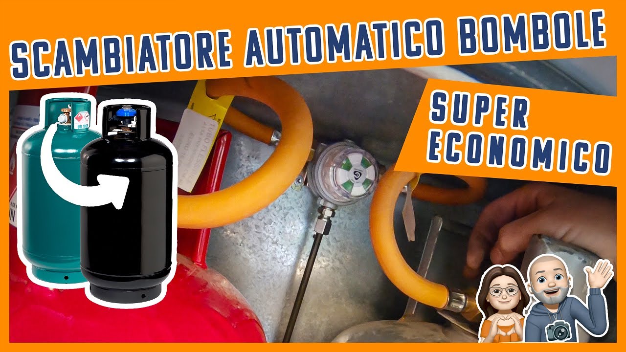 Montare lo scambiatore automatico delle bombole economico e sicuro