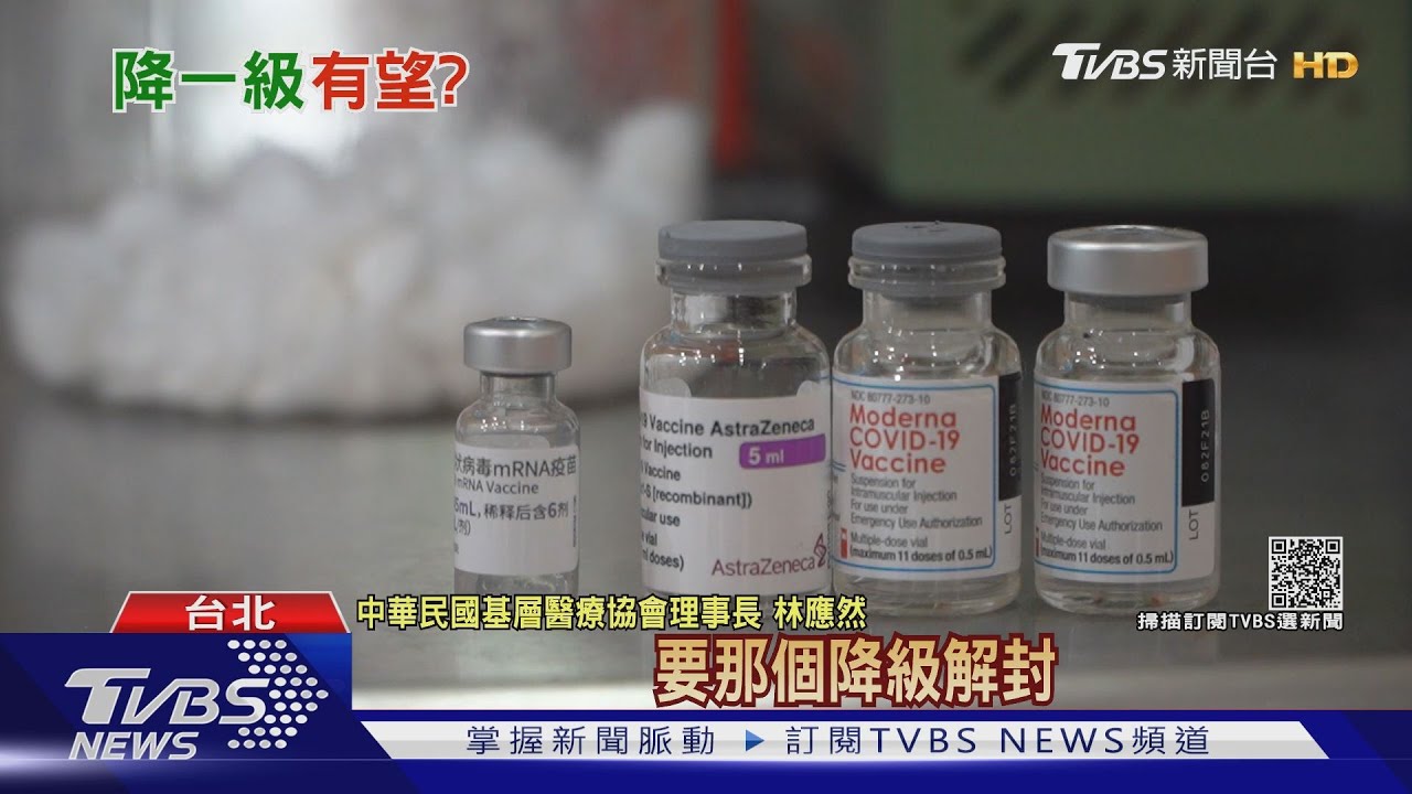 降回一級警戒有望？第1劑疫苗覆蓋率將破60%　但第2劑才「這樣」