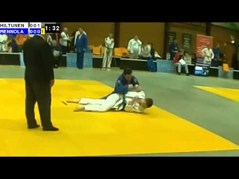 Sovelletun judon SM 2015: SM-90: HILTUNEN - RENNOLA