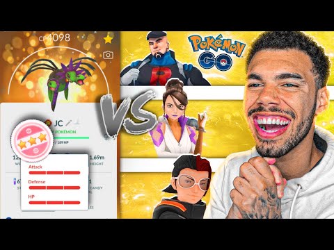 HYDREIGON 100% SHINY LUCKY VS TODOS OS ROCKETS - POKÉMON GO | Cris |