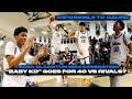 #1 BABA OLADOTUN GOES FOR 40 vs COUNTY RIVALS?? | “BABY KD” — BLAKE vs SHERWOOD 😳🔥