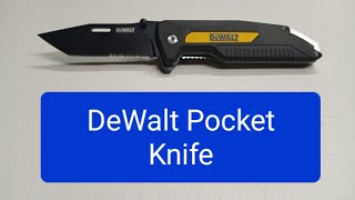 The Dewalt Pocket Knife: A Great Cutting Tool?
