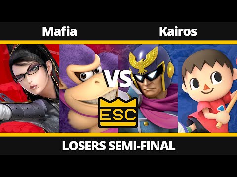 ESC 51 - Losers Semi-Final - Mafia (Bayonetta, Donkey Kong) Vs. Kairos (Villager, Captain Falcon)