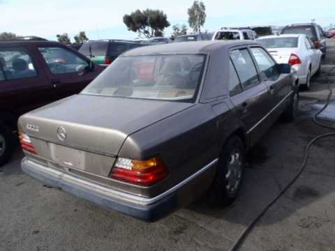 1991 Mercedes 300E 4 Door Sedan Parts Car Parting Out #1458-1 Fix your car OEM