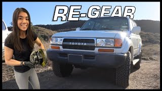 Doing a Full Re-Gear on my Toyota Land Cruiser FJ80! Nitro 4.56 Gears