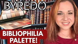 BYREDO BIBLIOPHILIA EYESHADOW PALETTE!!  Review and 4 Fun Looks!