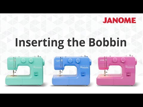 Inserting the Front Loading Bobbin