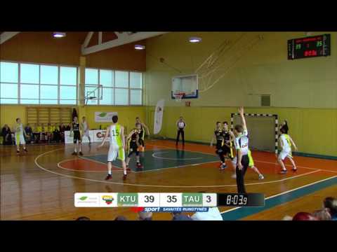 Ketvirtos RKL finalo rungtynės KTU - Tauragės KK, santrauka