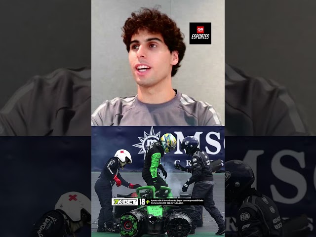 Gabriel Bortoleto relembra acidente em Interlagos: "Foi o pior fim de semana do ano"| CNN ESPORTES