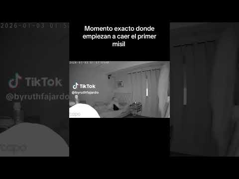 primer misil a cararas Venezuela 03.01.2026