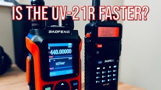 Baofeng UV-21R Scan Speed Test