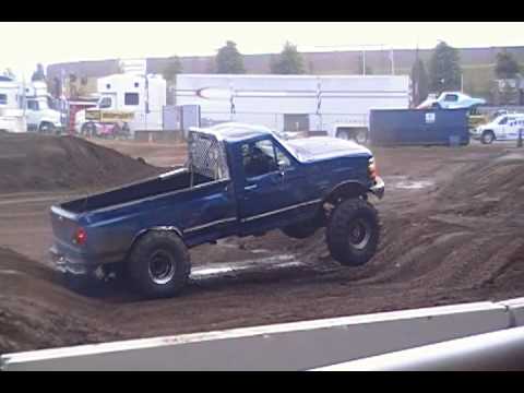 Clark County Fair 2013 Motorsports (Demo Derby, Tuff Trucks/Monster Trucks) Part 2