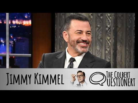 吉米 Kimmel 挑戰 Colbert 的考驗！ (Jimmy Kimmel Takes The Colbert Questionert)