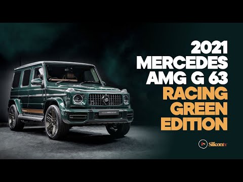 2021 Mercedes AMG G 63 Racing Green Edition