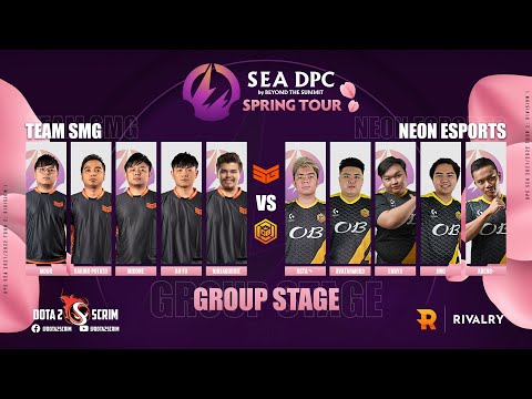 Team SMG vs Neon Esports - DPC SEA 2021/22 Tour 2: Division I - Group Stage - B03