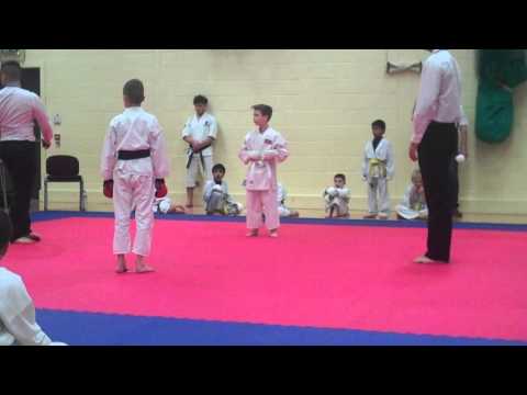 Ayrshire Open Kumite boys age 7-9 years