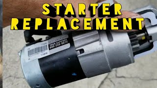 2004-2009 mazda 6 2.4l starter replacement