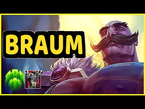BRAUM VS PANTHEON SUPPORT GAMEPLAY