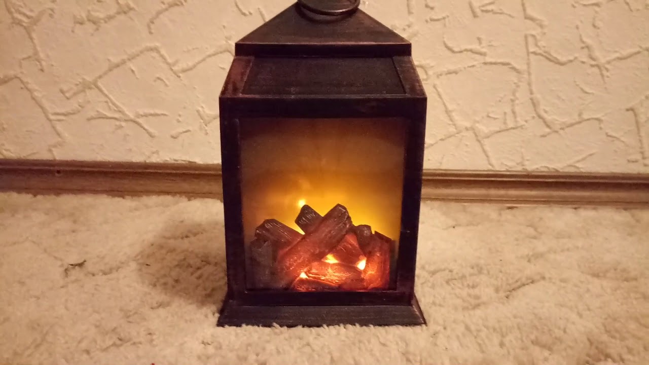 Kominek LED latarnia imitacja - 27 zł z Allegro