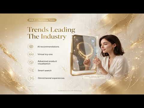 Technology Trends Transforming Luxury Jewelry Ecommerce Platforms