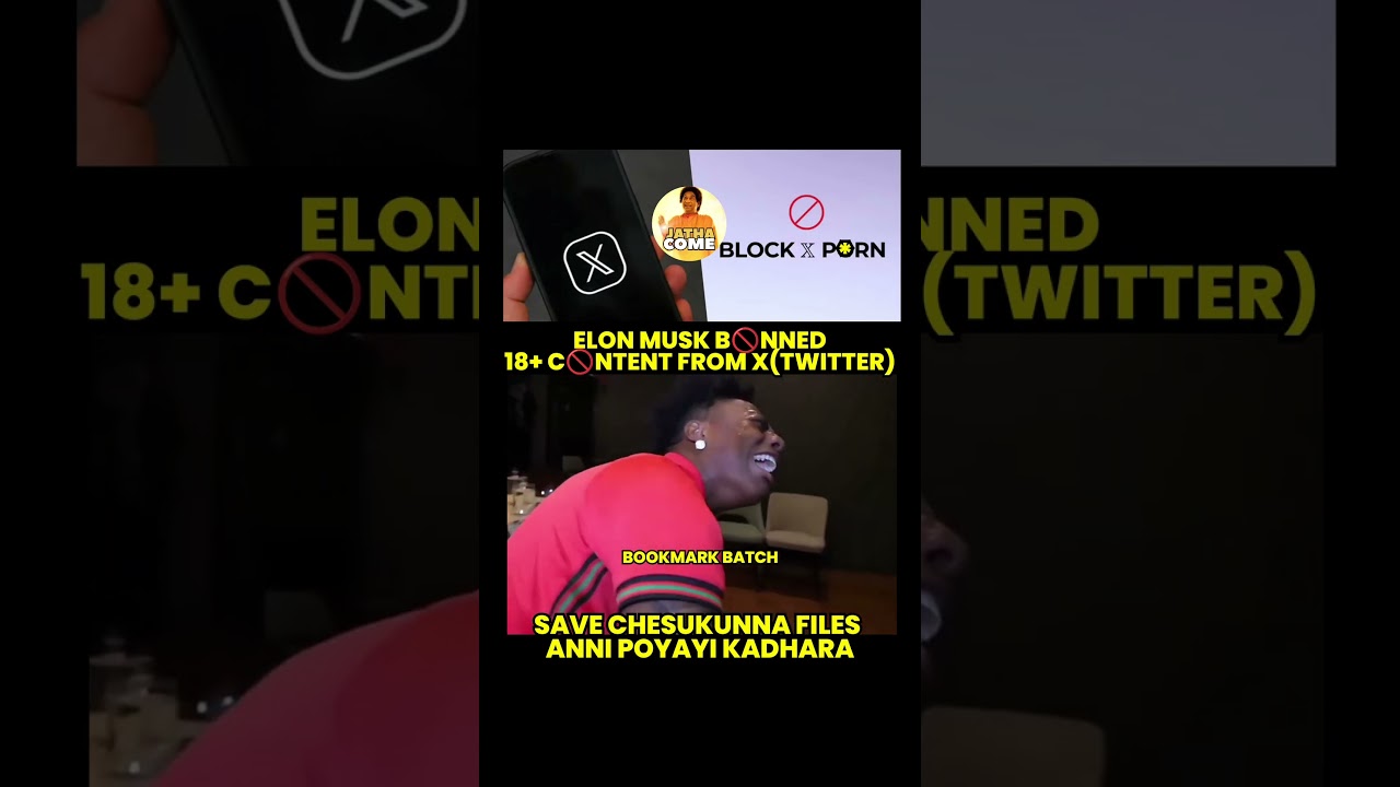 No more 18+ content in X twitter 😭 #twitter #content  #funny #funny #elonmusk #bookmarks #jathacome
