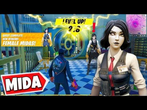 ECCO IL NUOVO *BOSS MIDA FEMMINA* SU FORTNITE STAGIONE 5! NUOVO NPC E SKIN MIDA FEMMINA!