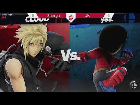 Stevens Ultimate #4 - Samiga (Cloud) vs JK (Mii Brawler) - Losers