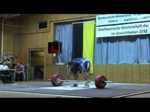 Oberbayerische Meisterschaft im Gewichtheben - Tomasz Protokowicz (POL) AK