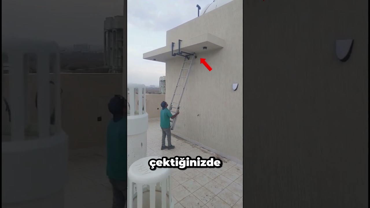 Yer Kaplamayan Gizli Merdiven Sistemi