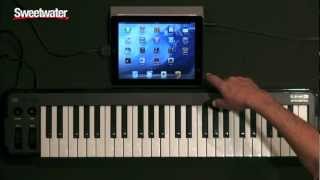 Video thumbnail for Line 6 MobileKeys 49 Keyboard Controller for iPad Demo - Sweetwater Sound by Sweetwater