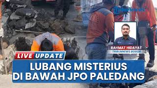 Muncul Lubang Bulat di Jalan Kapten Muslihat Bogor, Bikin Kaget dan Bahayakan Para Pengendara