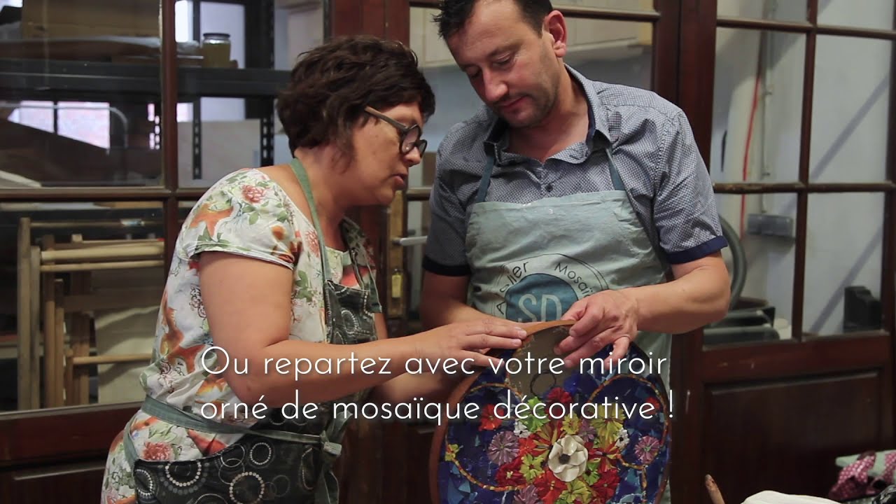 Fabriquez votre miroir en mosaïque - Video