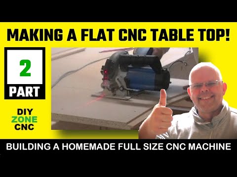 #2 - Building a homemade full size cnc machine - Making perfect surface