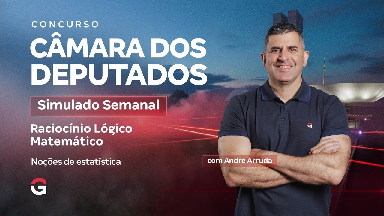 Concurso Câmara dos Deputados | Simulado Semanal: Noções de Estatística