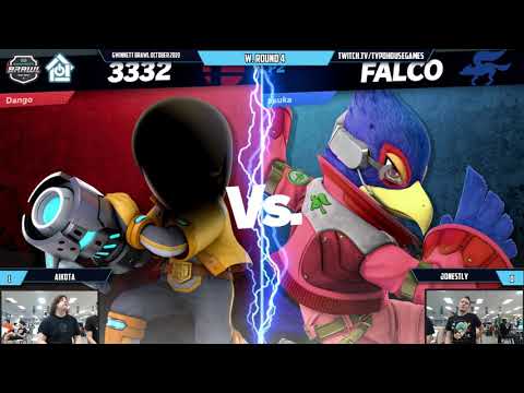 Gwinnett Brawl October 2019 - Aikota(Mii Gunner) VS Jonestly(Falco) - W. Round 4
