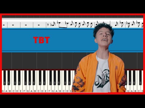 Yarit, Grecia Gon, Elias Ayaviri, Gaby Ferreyra - TBT | Piano Tutorial | Midi