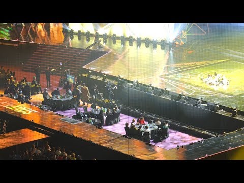 [Reaction to 여자친구(GFRIEND) 밤+해야] 방탄소년단(BTS),레드벨벳,워너원,뉴이스트,세븐틴@190115 서울 가요대상 [ 4k Fancam/직캠