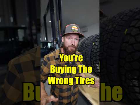 You’re Buying The Wrong Tires #tire #towing #tirereviews