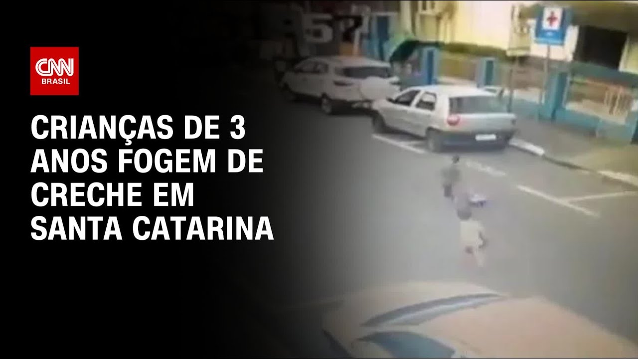 Crianças de 3 anos fogem de creche em Santa Catarina | LIVE CNN