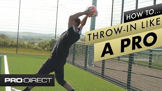 How to master the soccer throw in | Learn Football Techniques Tutorial
