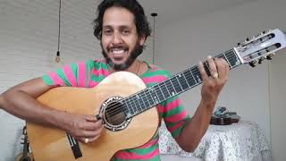 Lá vem você - Criolo - Violão 7 cordas